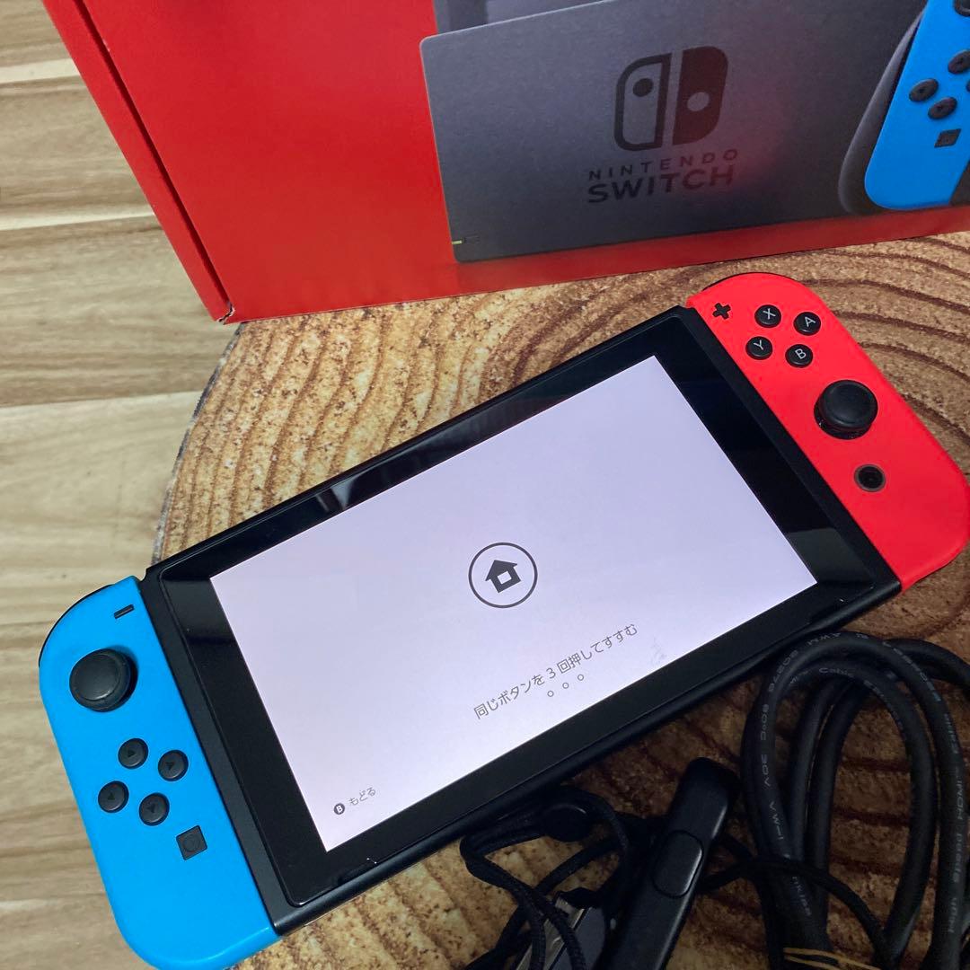 Nintendo Switch ニンテンドースイッチ本体　ネオン ②
