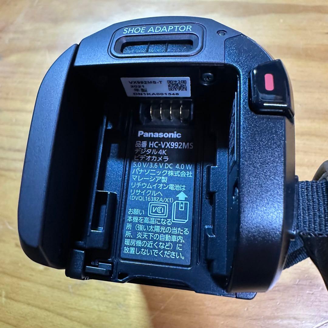 Panasonic HC-VX992MS ビデオカメラ 6322