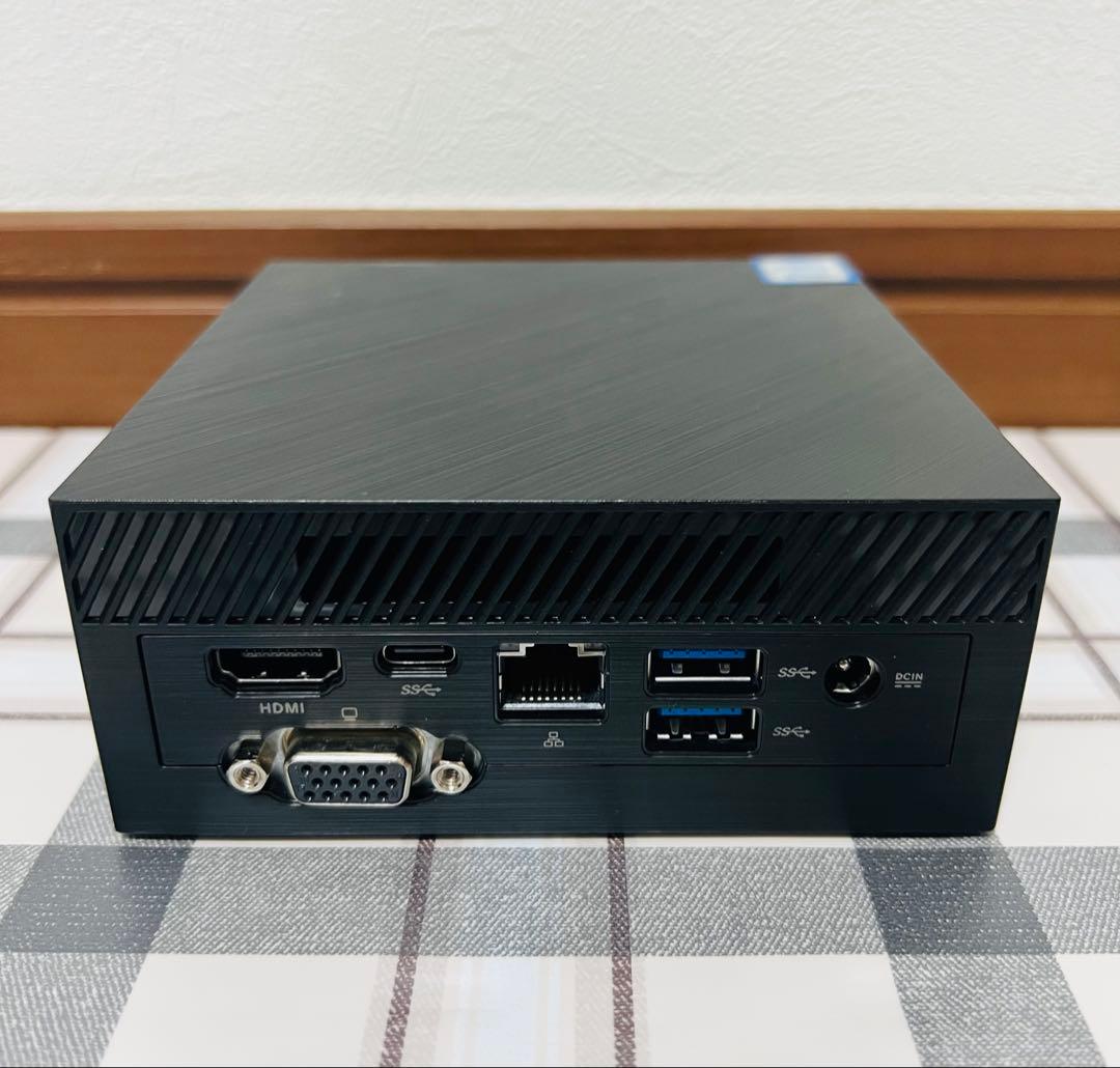 ASUS MINI デスクトップパソコンOffice/SSD256G/8gb