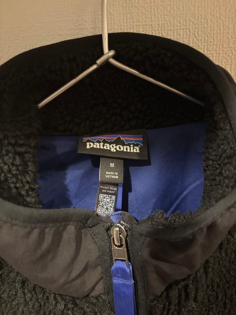 patagonia パタゴニア レトロX フリースベスト M ブラック