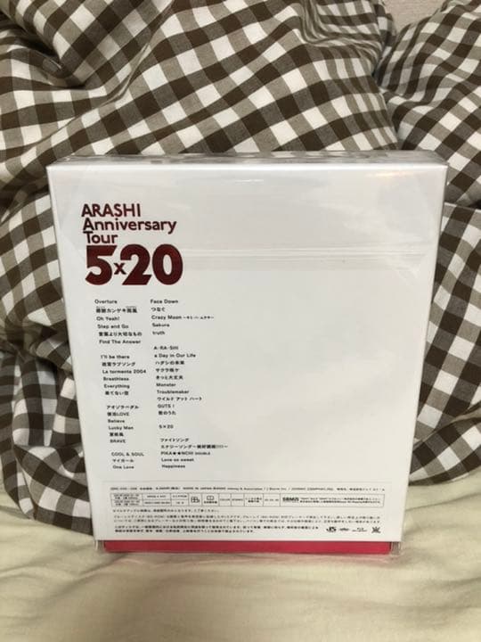 嵐5×20ファンクラブ限定盤Blu-ray《４枚組》