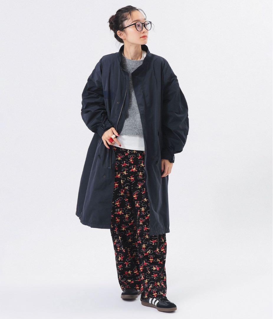 BEAMS BOY SOLOTEX M-65 パーカー　モッズコート