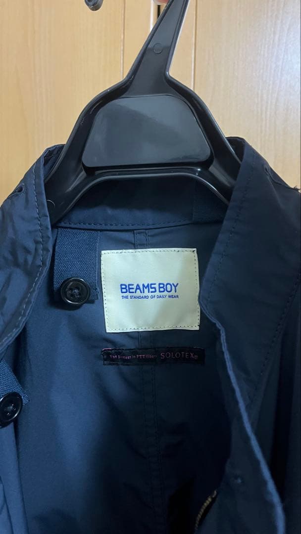 BEAMS BOY SOLOTEX M-65 パーカー　モッズコート