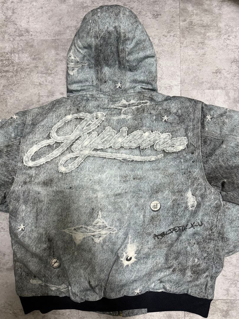 s*7様 Supreme HJR Trompe Loeil Hooded Jac