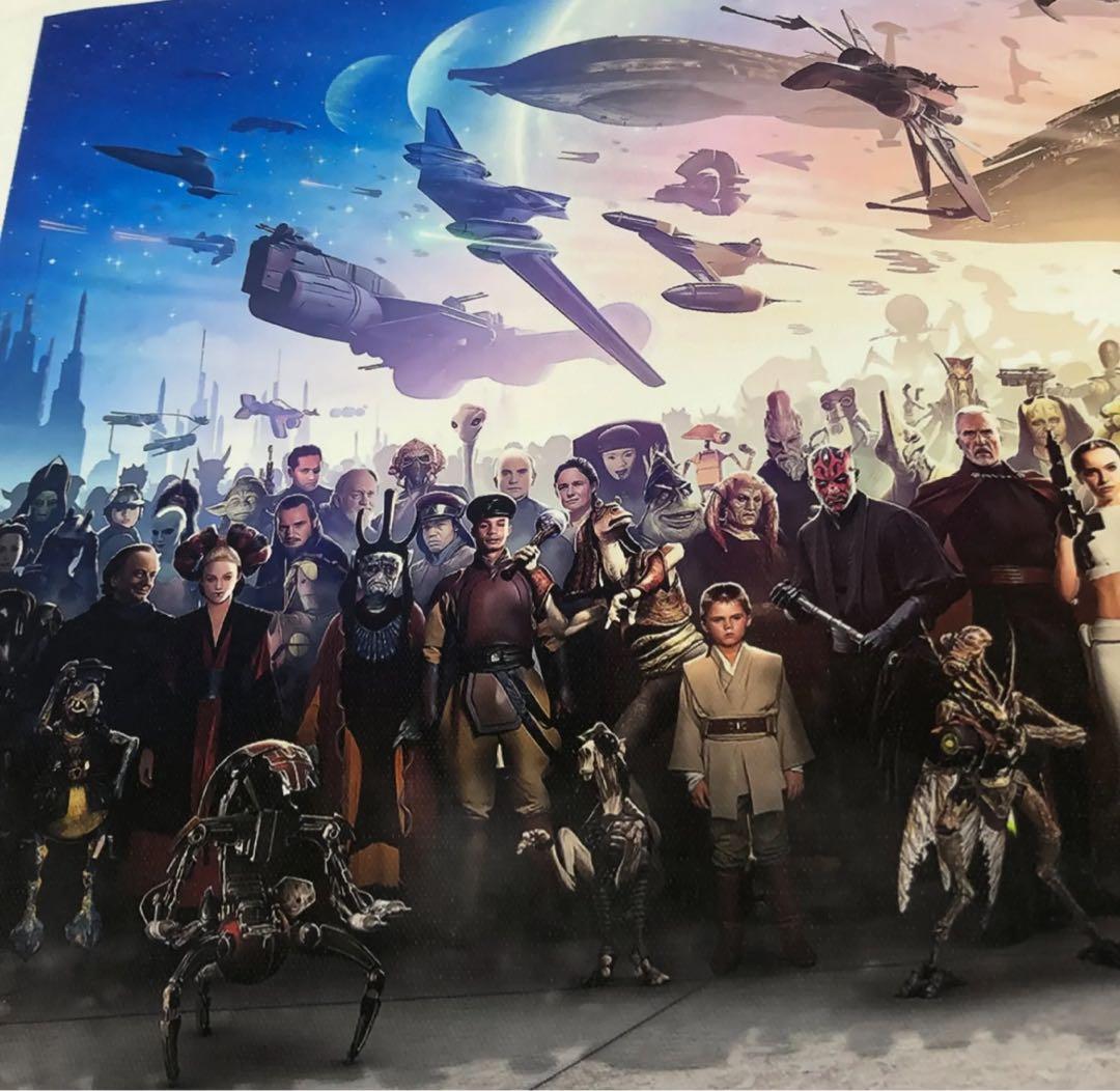 243【50x150】横長 スターウォーズ ポスター ダースベイダー 映画 洋画