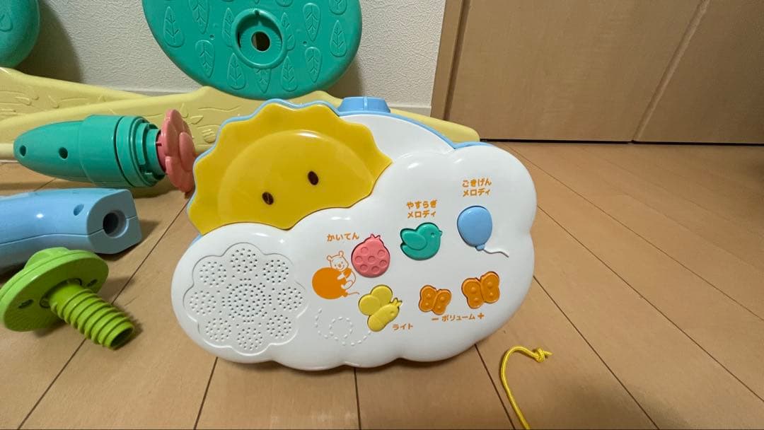 くまのプーさん えらべる回転6WAYジムにへんしんメリー+おまけ