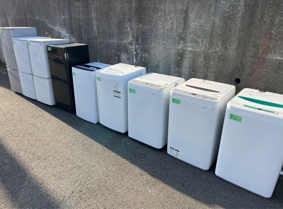 【高年式】家電3点セット 一人暮らし用 冷蔵庫、洗濯機、炊飯器or電子レンジ