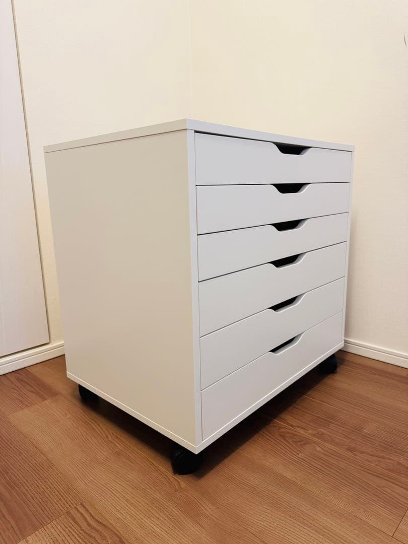 IKEA イケア ALEX アレクス 引き出しユニット キャスター付き 美品