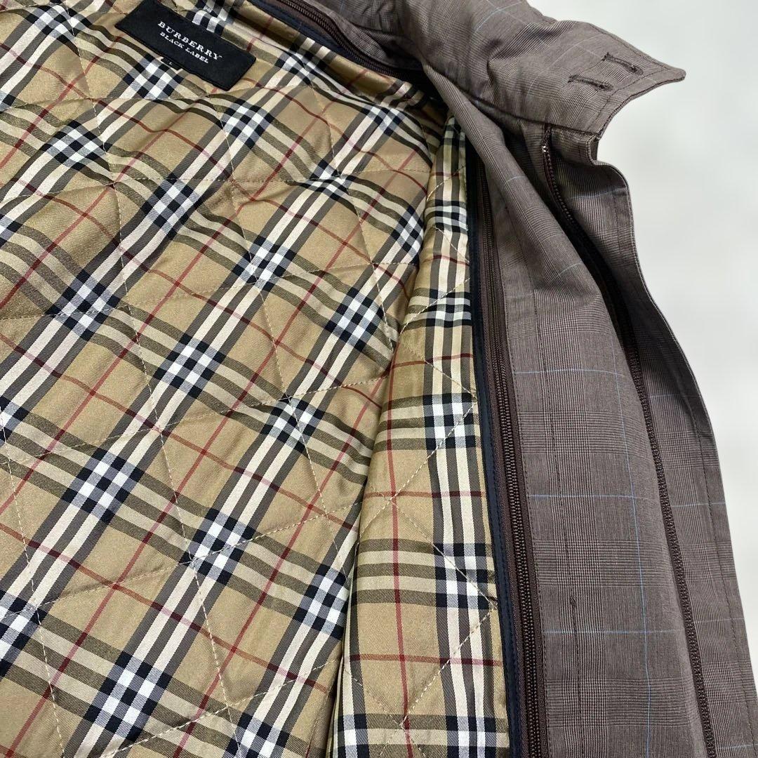BURBERRY BLACK LABELライナー付 フィールドコートノバチェック
