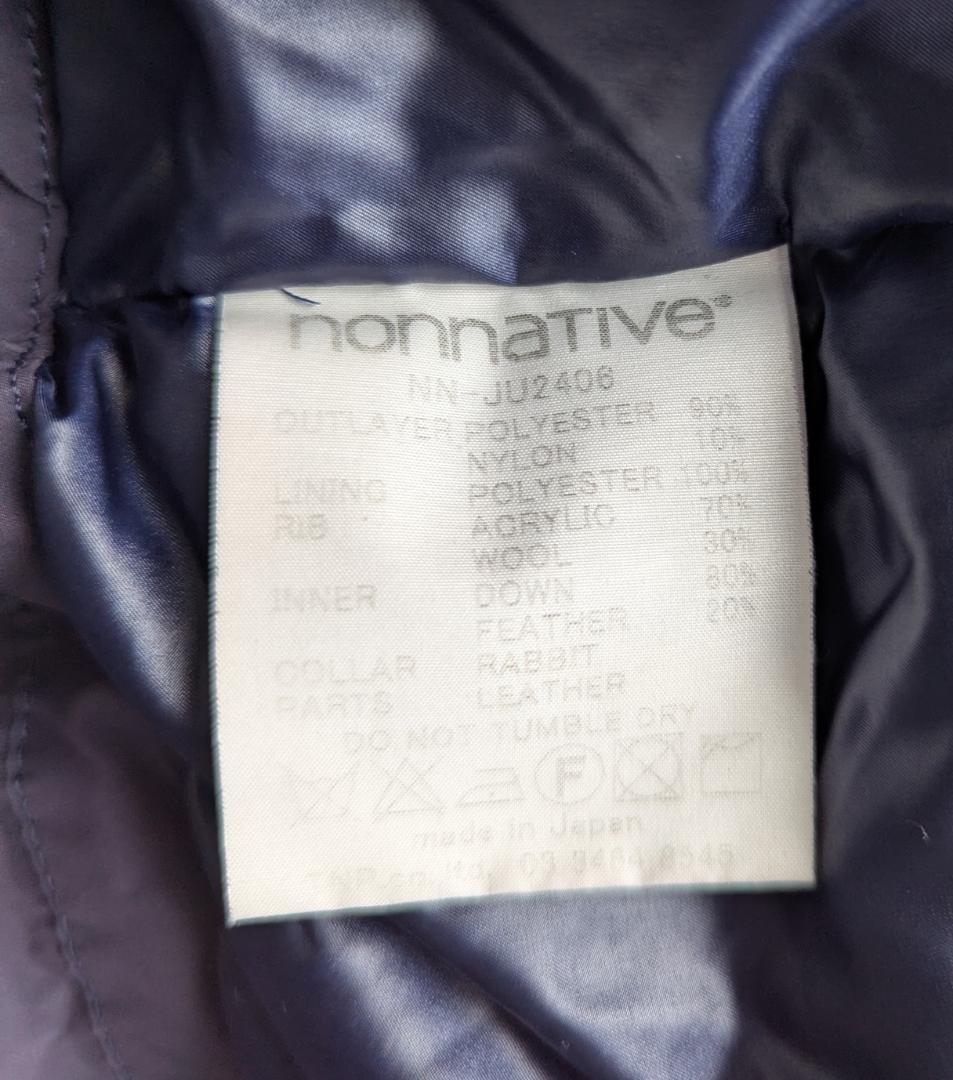 ジャケット・アウター nonnative EXPLORER HOODED DOWN JACKET 0