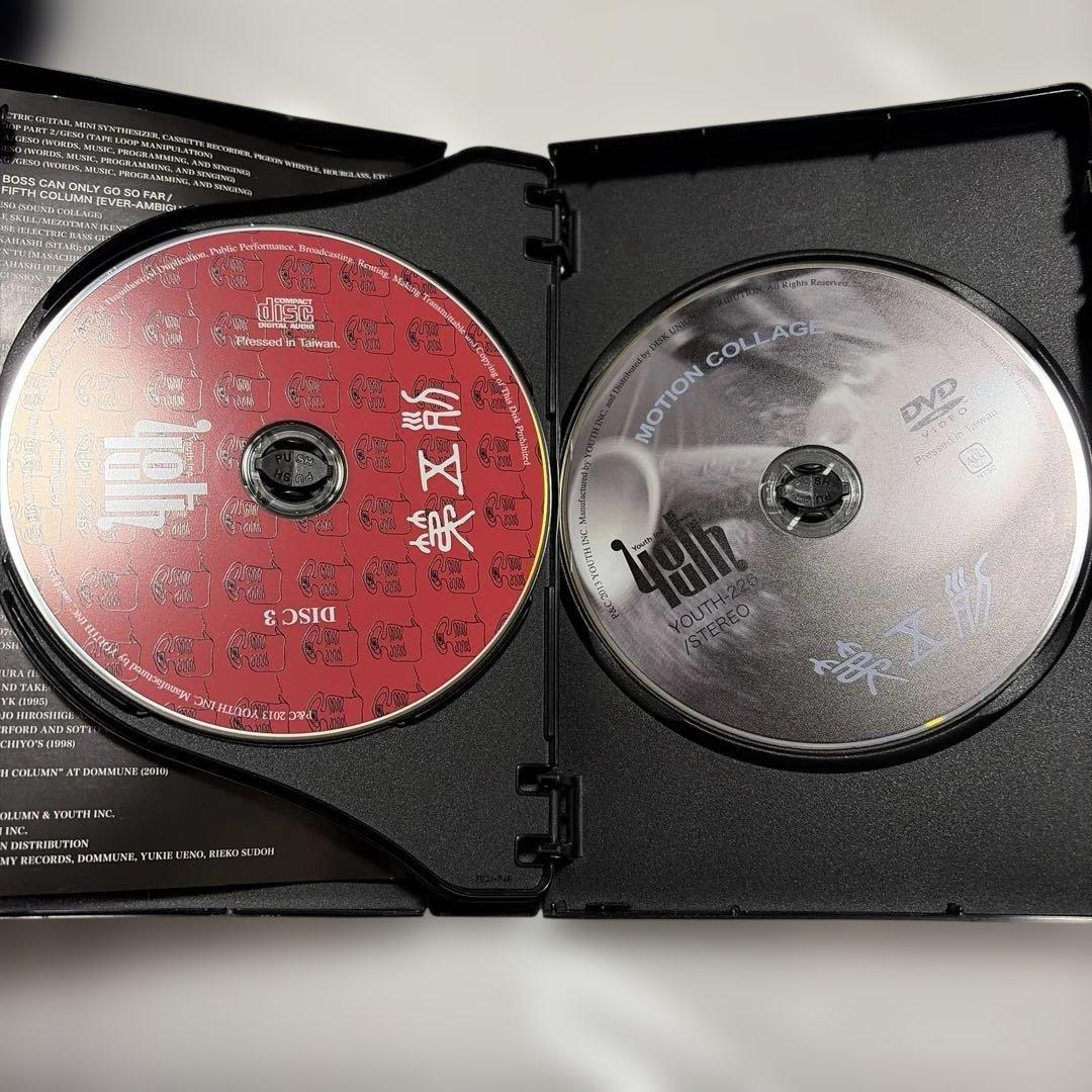 第五列 1976～2010 音源+映像 3CD+1DVD BOX