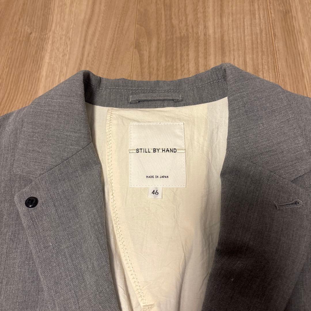 【ほぼ新品】STILL BY HAND テーラードジャケット グレー 46