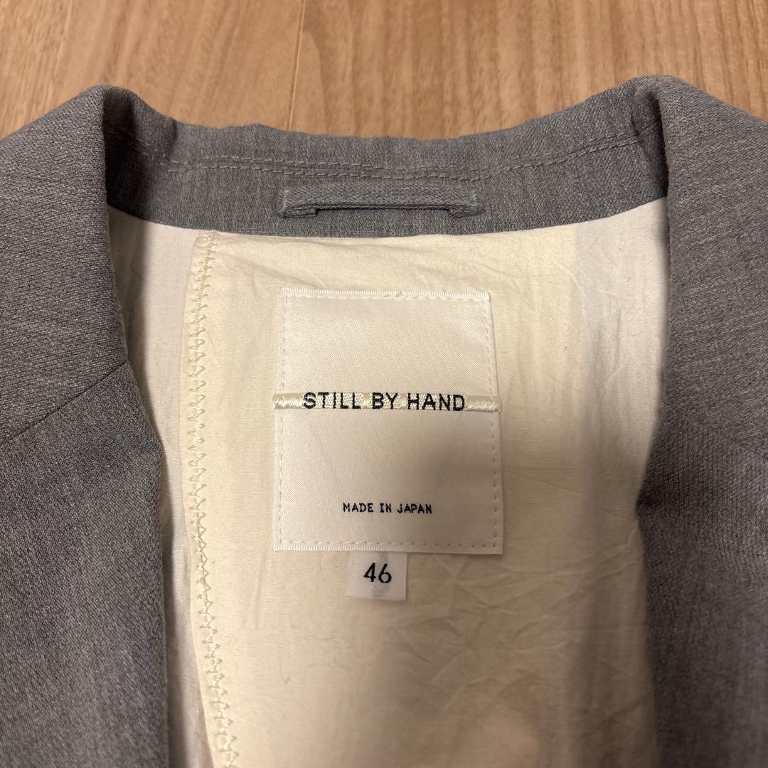 【ほぼ新品】STILL BY HAND テーラードジャケット グレー 46