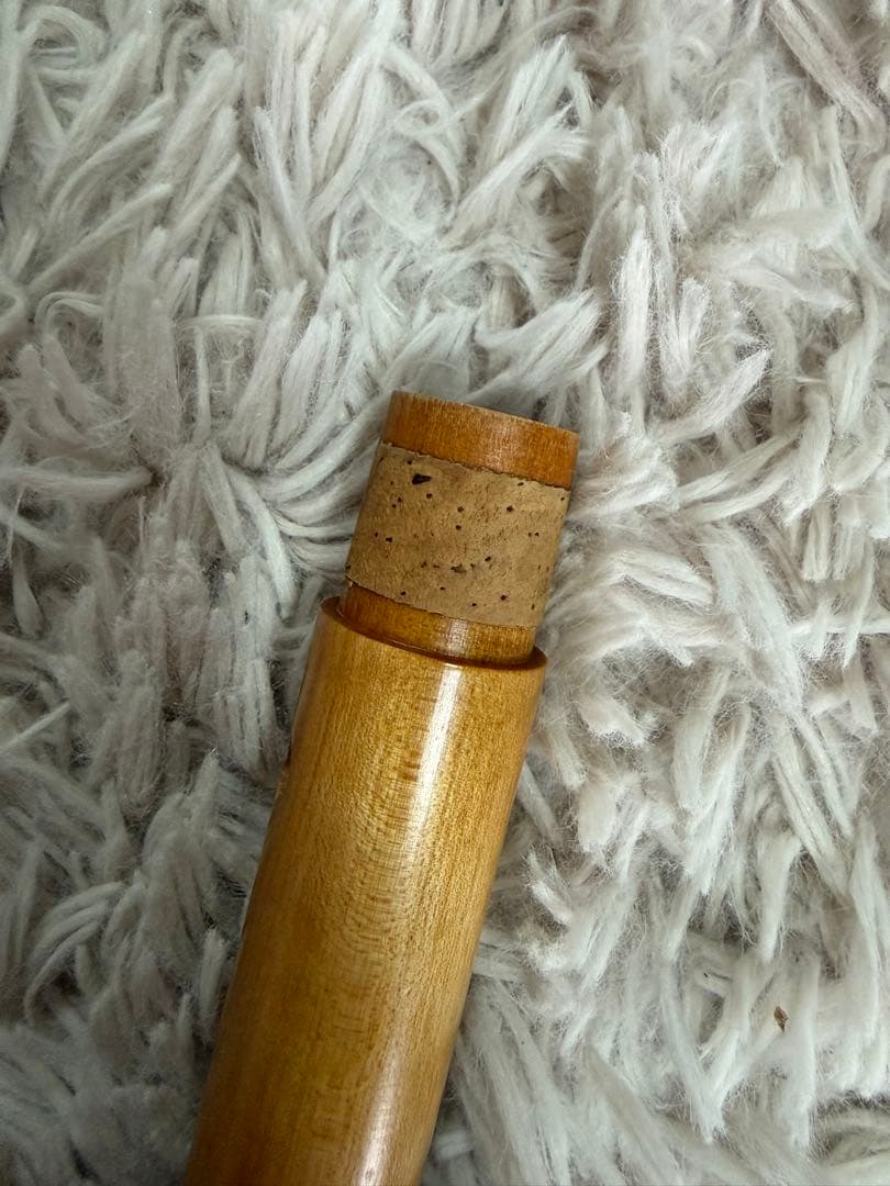 【極美品】全音 ZEN-ON 木製アルトリコーダー A-1700 楓材 コルク良