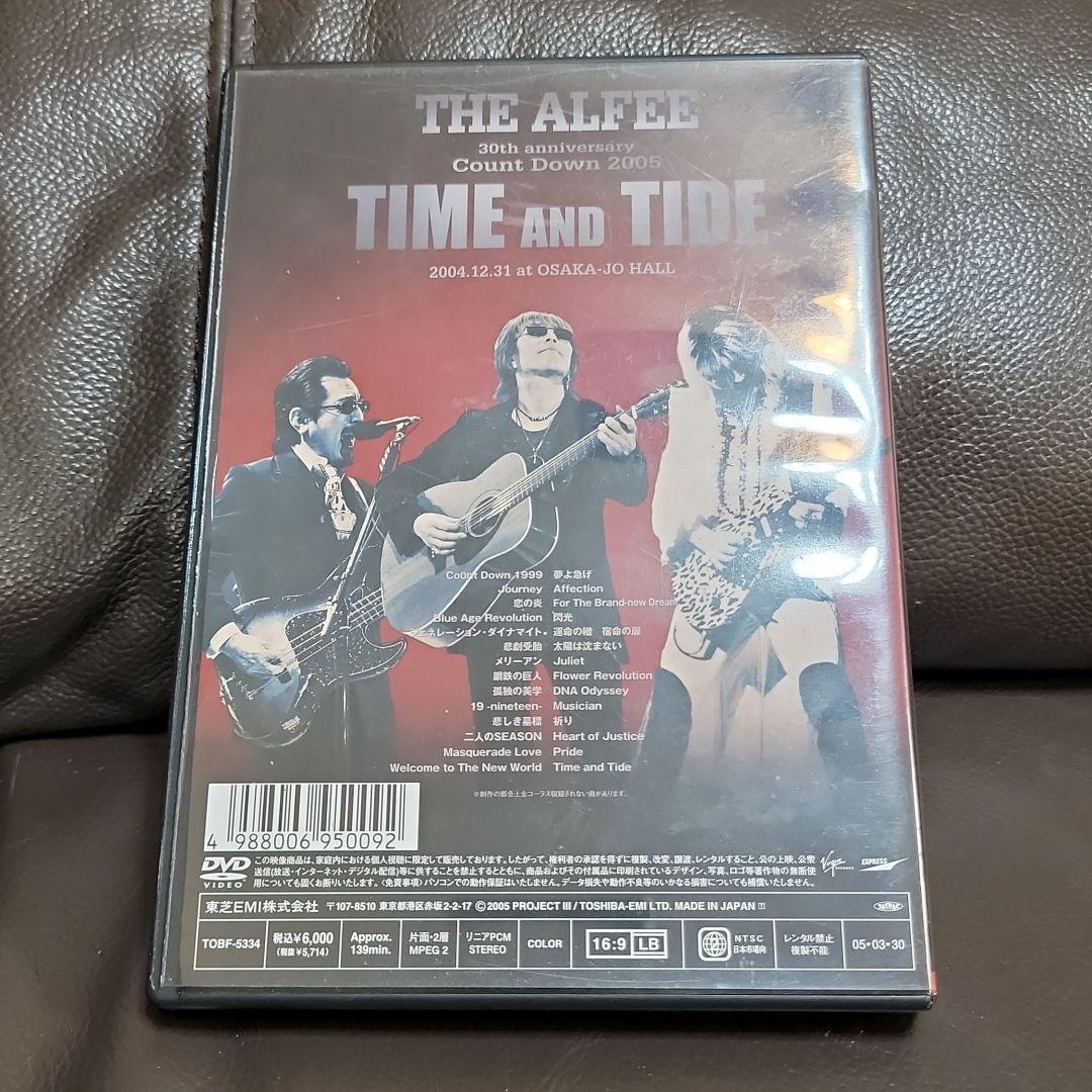 ミュージック THE ALFEE Count Down 2005 TIME AND TIDE