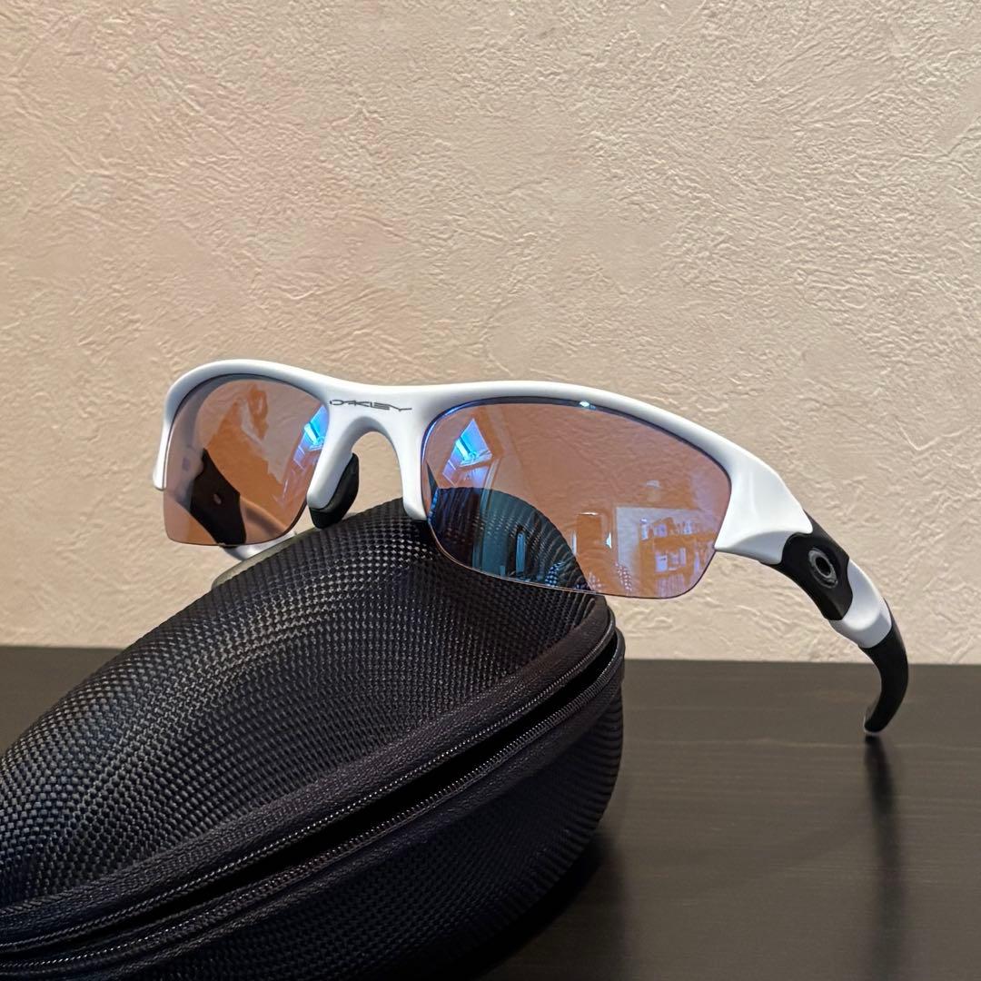 Oakley サングラス ホワイト/ブラック