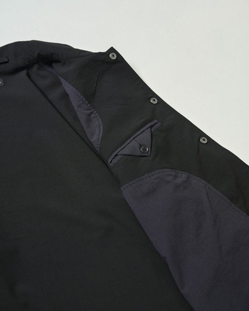 ジャケット・アウター RHYTHR SUMMER WOOL MIX COACH JACKET L