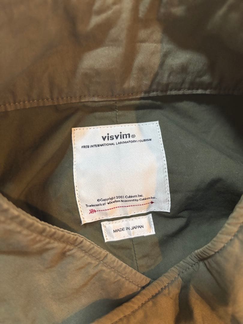VISVIM SIX-FIVE FISHTAIL PARKA 泥染　mud