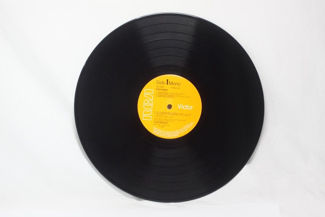 英LP Elvis Presley Roustabout UK盤 Mono
