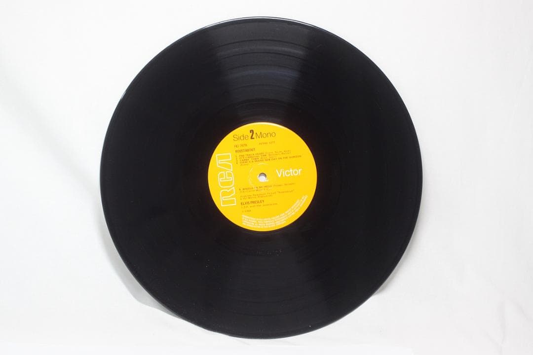 英LP Elvis Presley Roustabout UK盤 Mono
