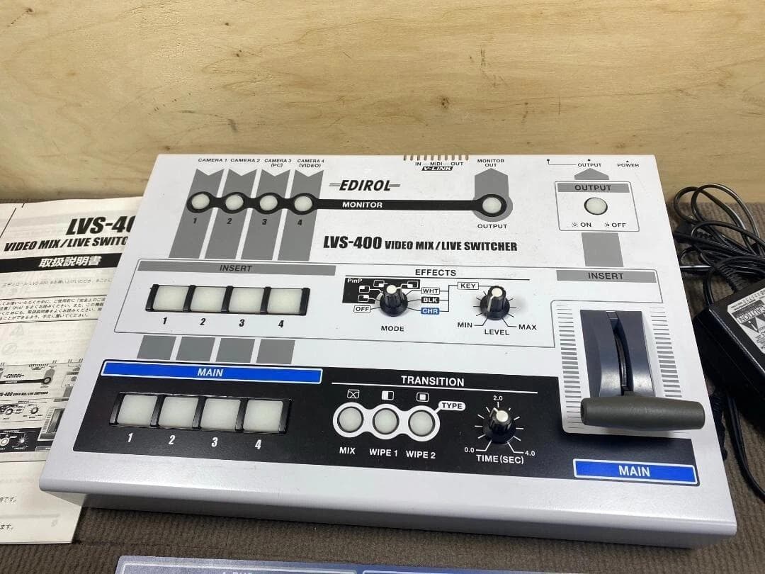 Roland Edirol LVS-400 ビデオミキサー 4チャンネル