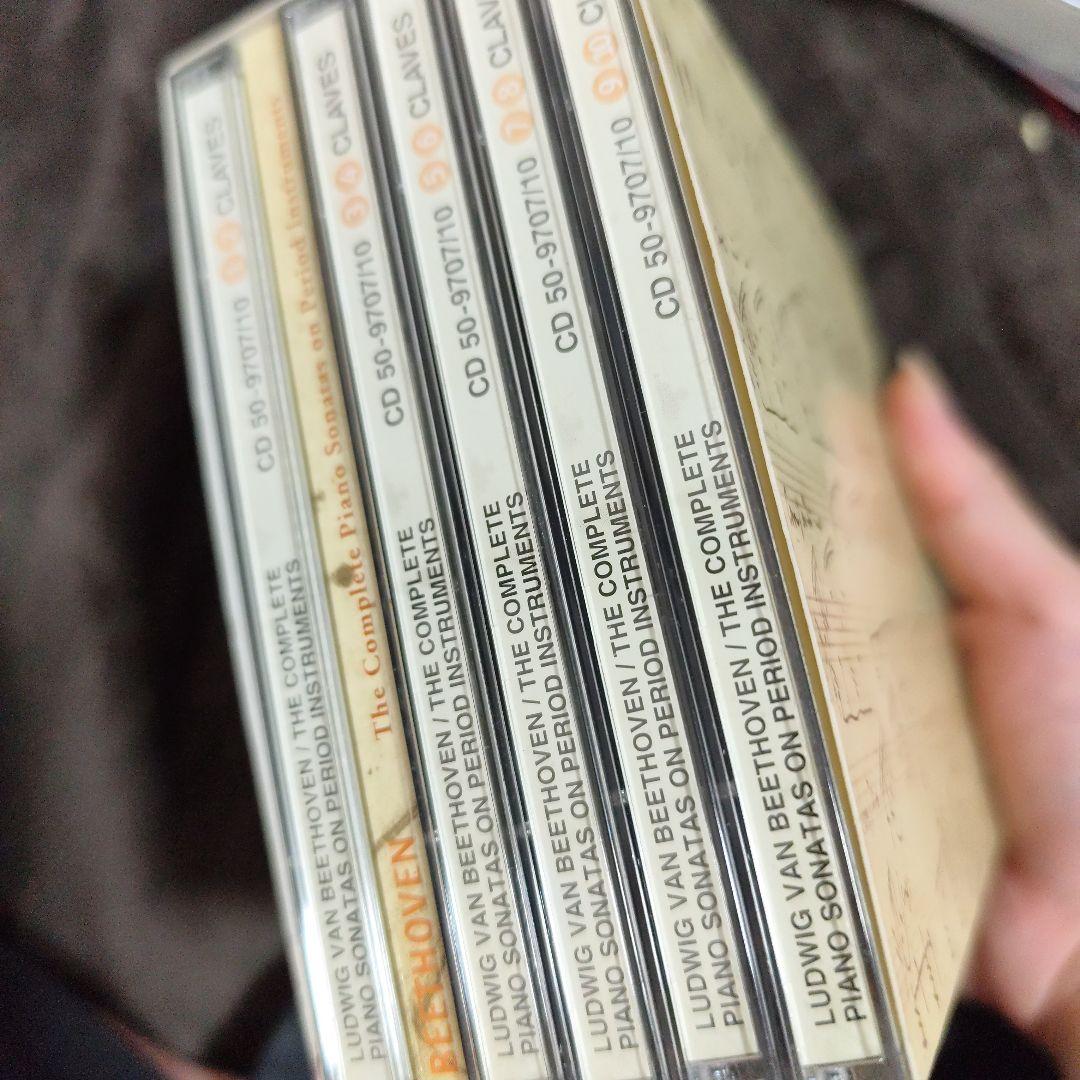 マルコム ビルソンCD10枚組BOXベートーヴェン歴史的ピアノによるピアノソナタ