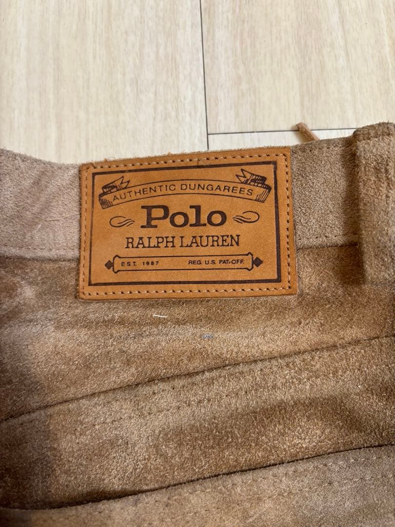 Polo Ralph Lauren スエードパンツ ブラウン