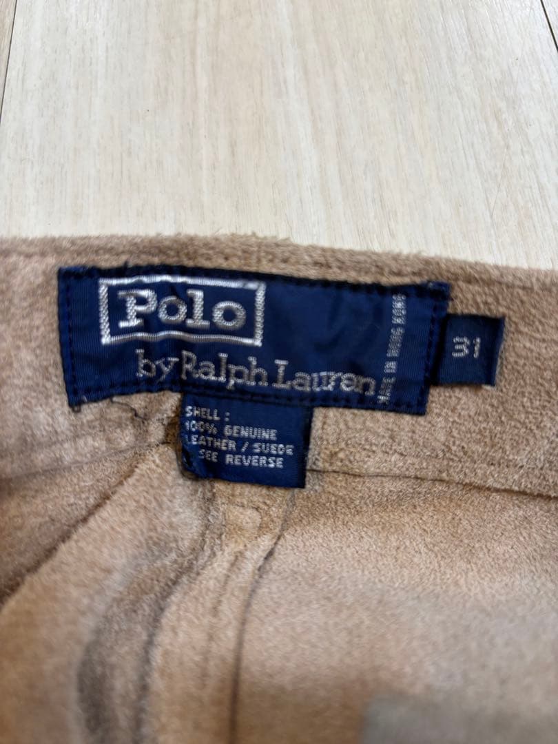 Polo Ralph Lauren スエードパンツ ブラウン