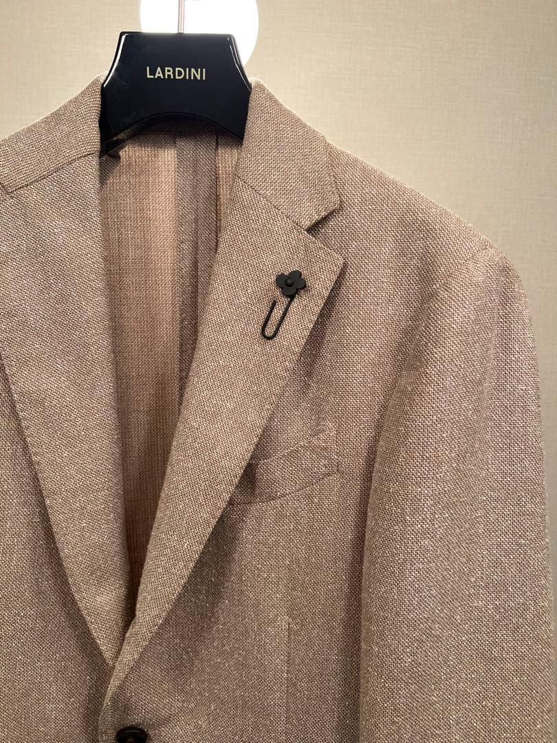 【美品 /クリーニング済】LARDINI 春夏ジャケット