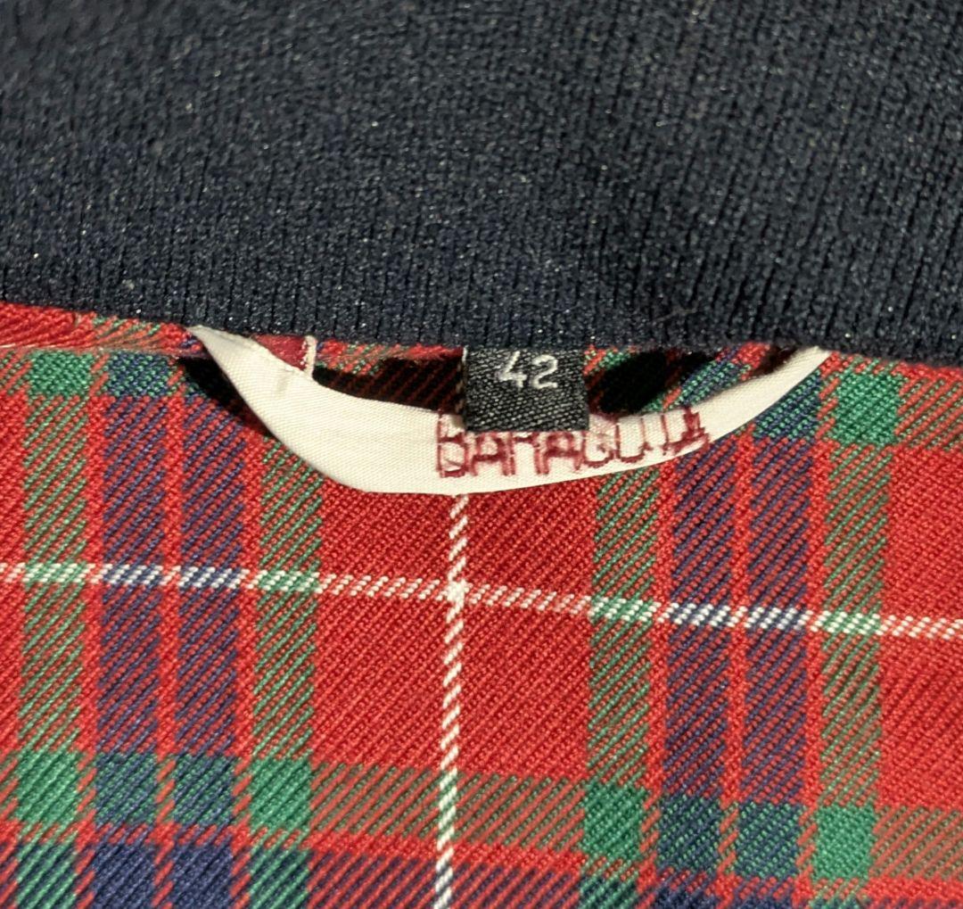 80s BARACUTA G9 スイングトップ 42　ハリントンジャケット 紺