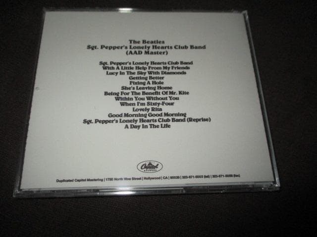 beatles sgt. pepper's (RARE!!50周年記念国内盤)