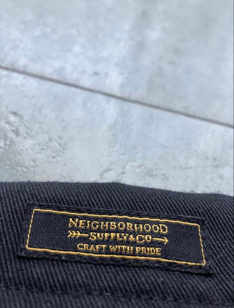 NEIGHBORHOOD ネイバーフッド　刺繍　ジップアップワークジャケット