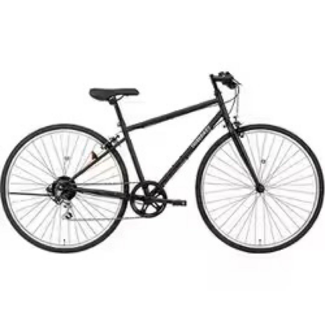 サードバイクス クロスバイク スーパーソニックSE-Gマットブラック