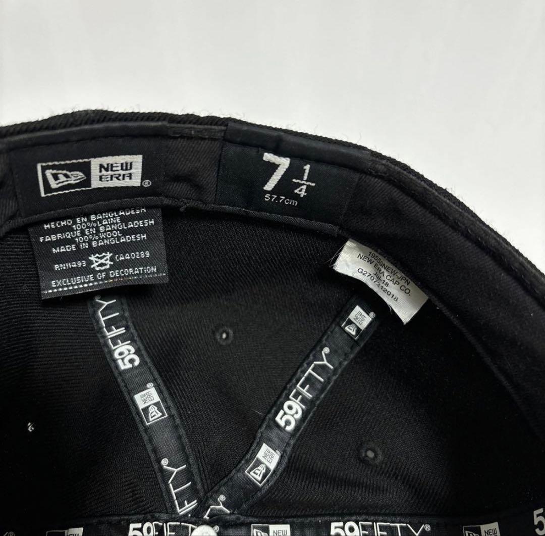 Supreme ブラック キャップ 7 1/4