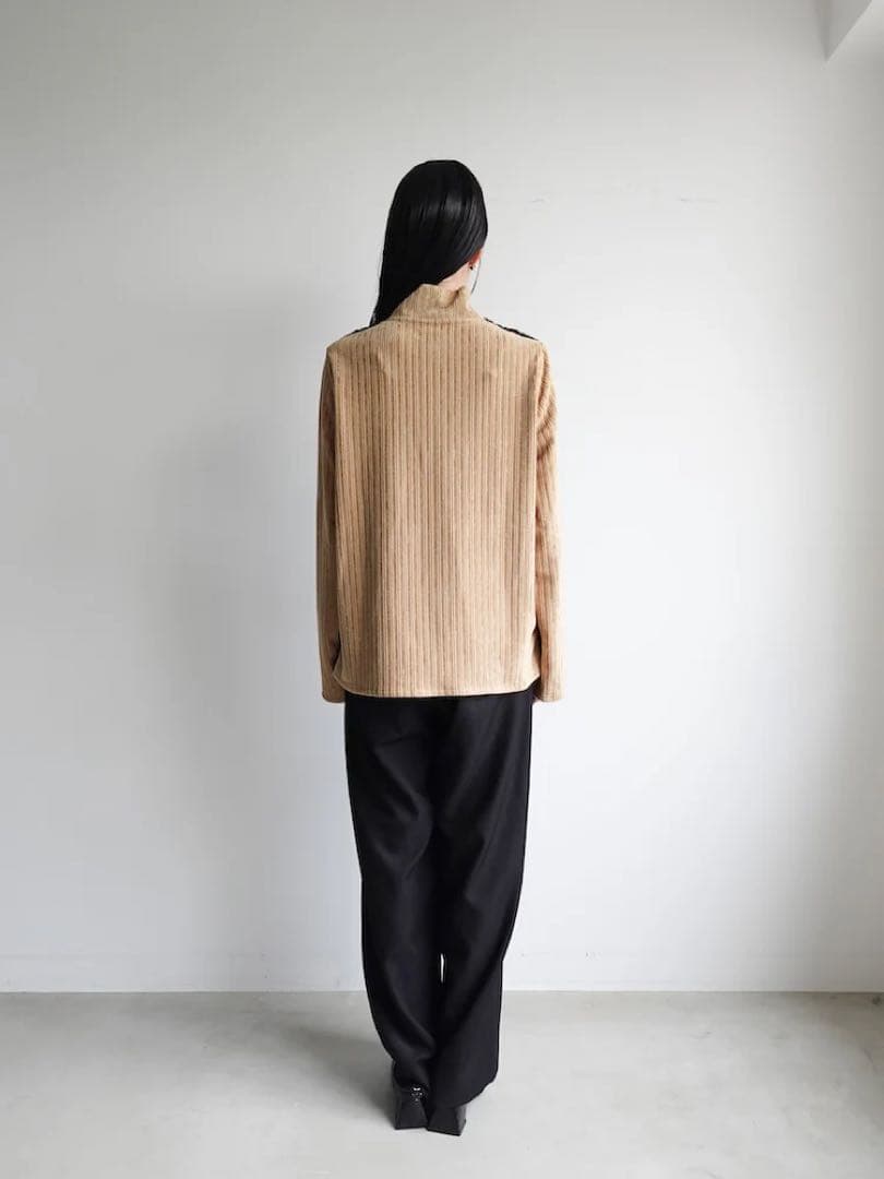 sahara（MARTE）Fur Docking Zip Top