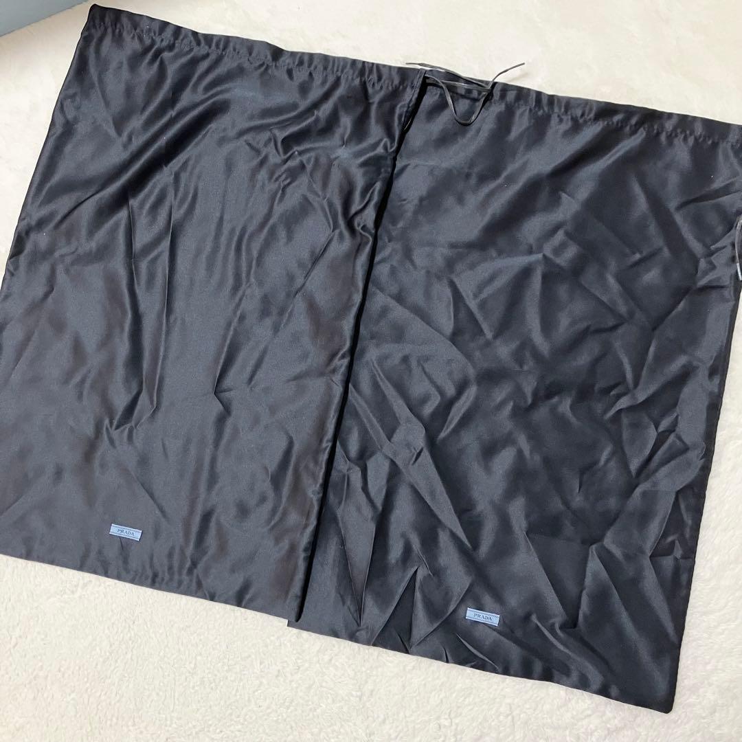 未使用級 箱付 PRADA レザー ブーツ 三角ロゴ 黒 厚底 38.5 ファー