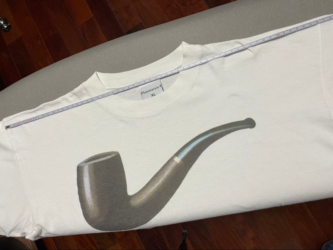 90s カナダ製ヴィンテージ　ルネマグリッド　アートTシャツ　イメージの裏切り