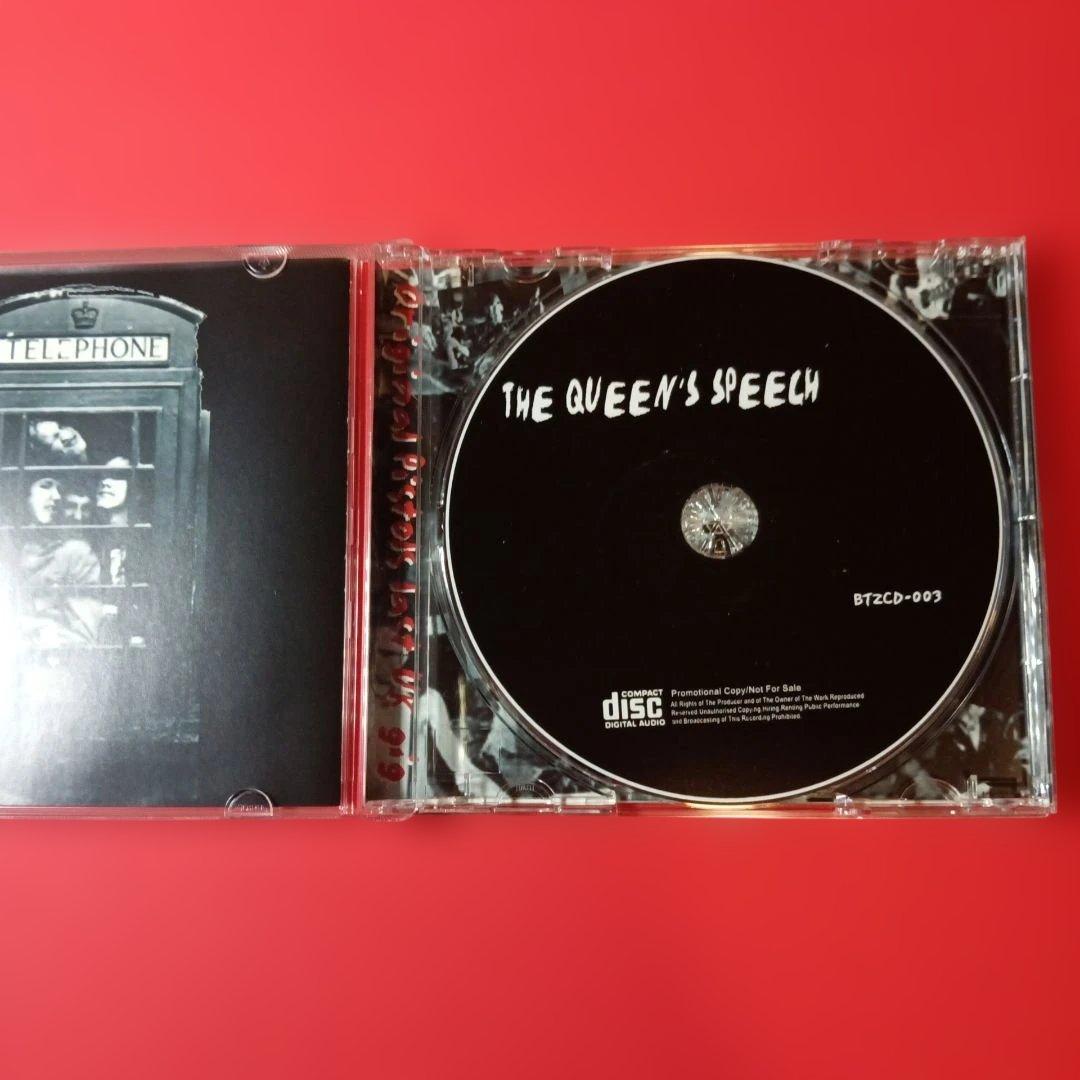 洋楽 sex pistols CD the queen's speech