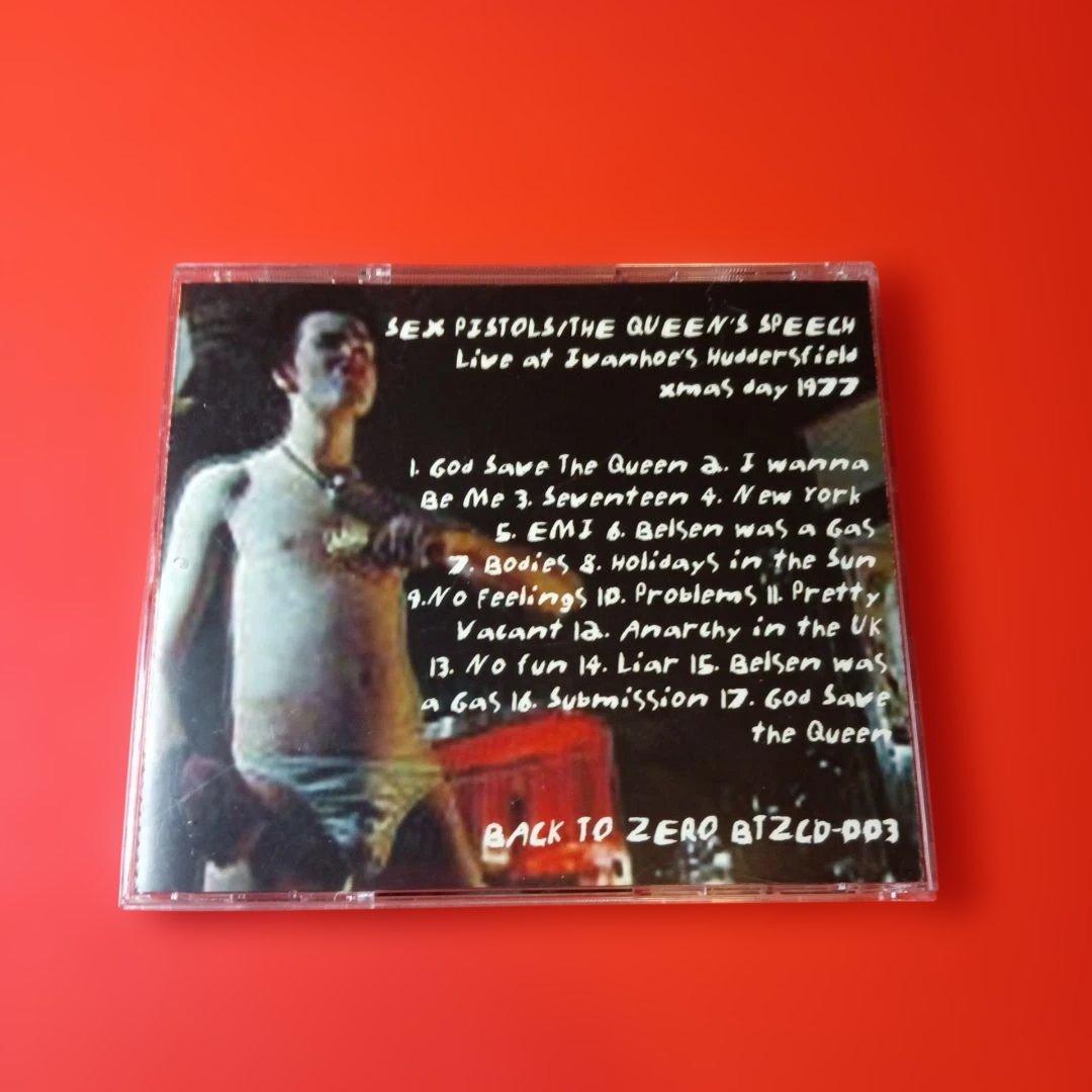 洋楽 sex pistols CD the queen's speech