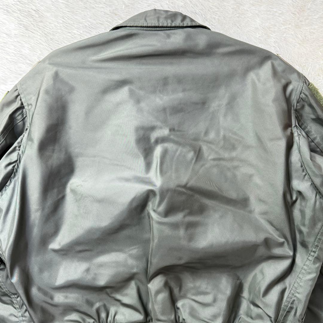 【美品】アルファ×サミット 希少Wネーム 88年 米軍実物 CWU-36/P