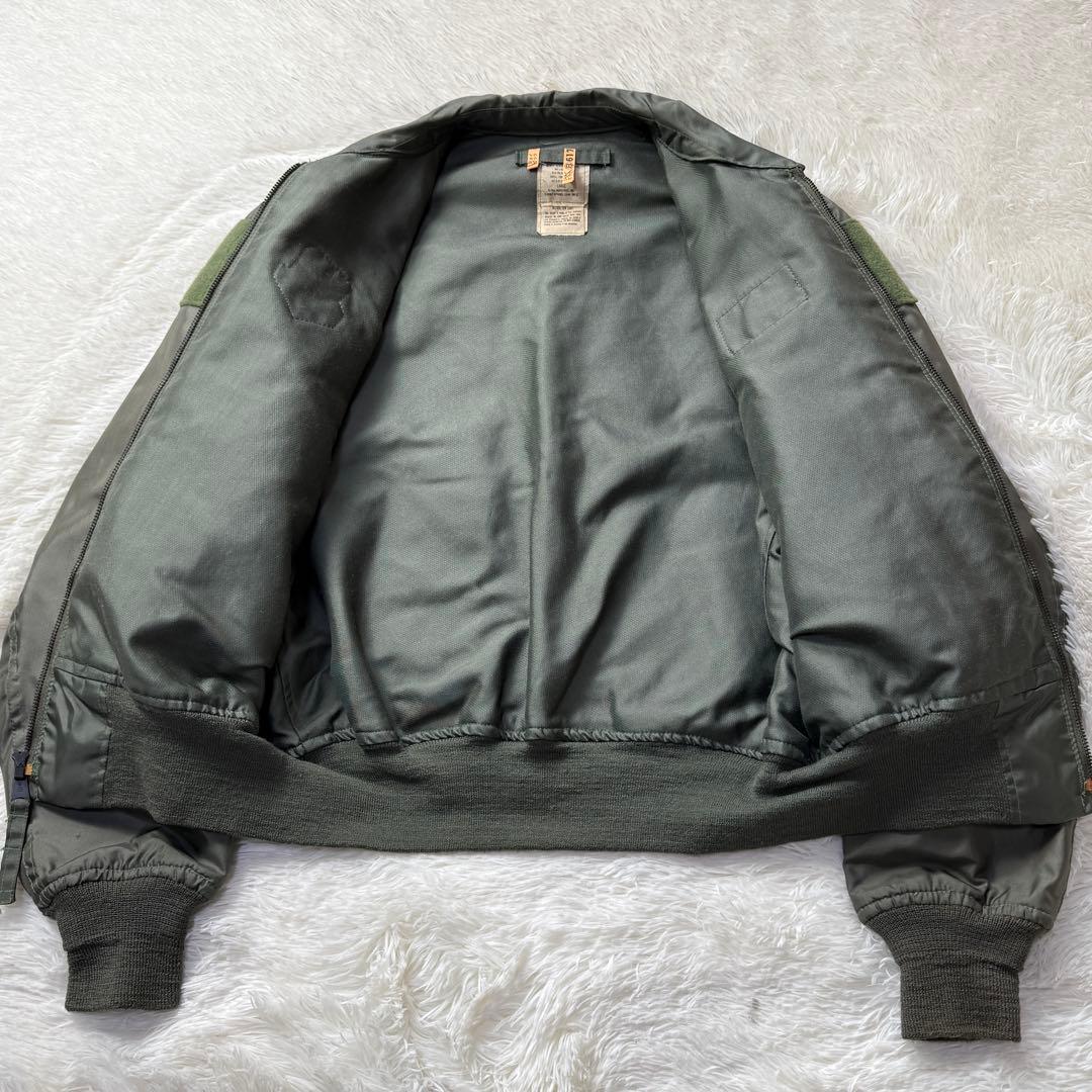 【美品】アルファ×サミット 希少Wネーム 88年 米軍実物 CWU-36/P