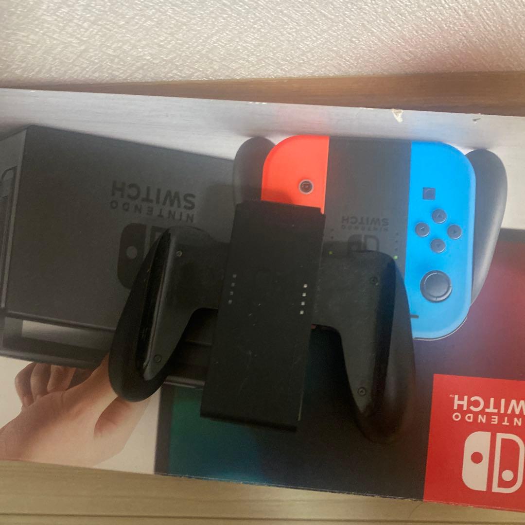 Nintendo Switch 本体　フルセット付属品　スタンド　ケース付き