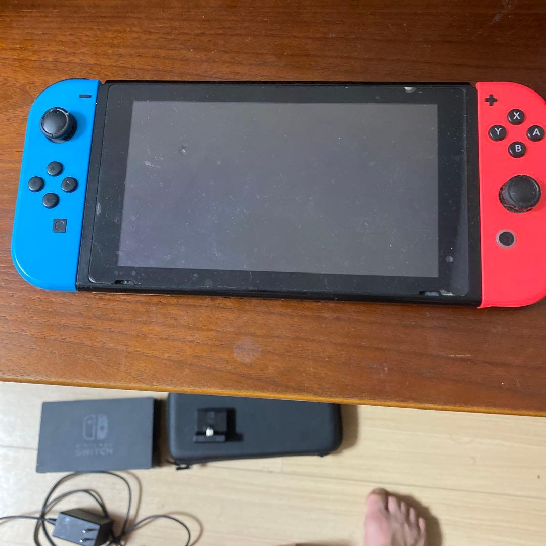 Nintendo Switch 本体　フルセット付属品　スタンド　ケース付き