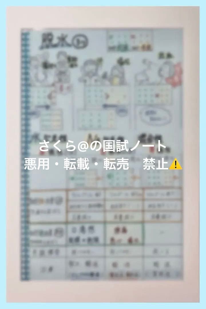 看護【国試対策ノート】【基礎】+【病態】A4サイズ余白あり！勉強・暗記に大活躍！
