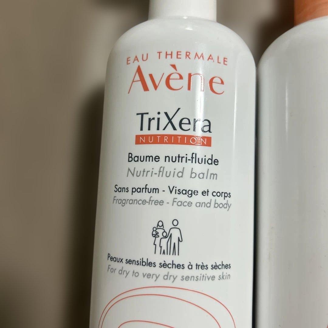Avene TriXera クリーム、ミルクセット