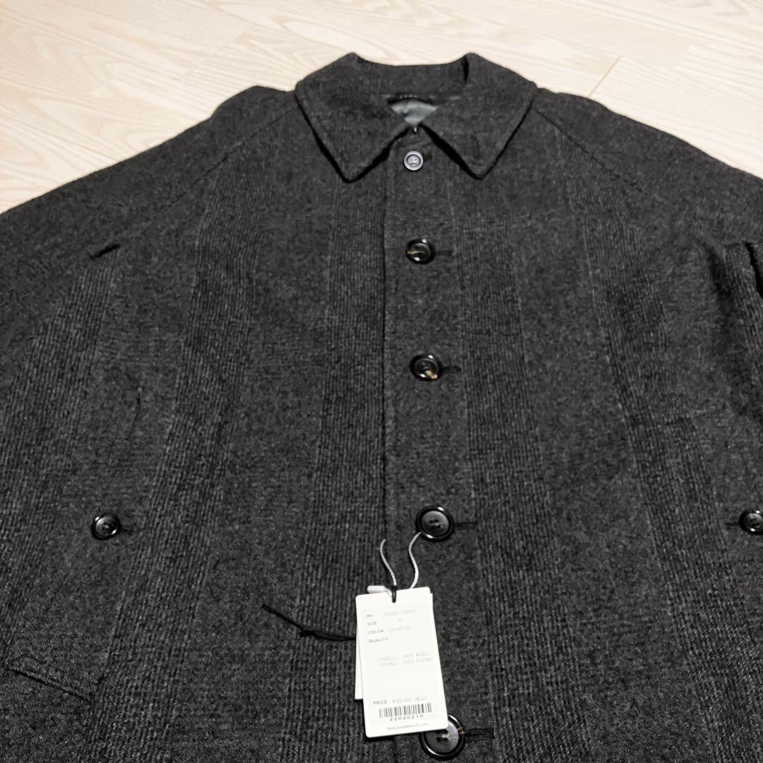 タグ付　22AW 定価99,000円　LENO ウール　バルカラーコート