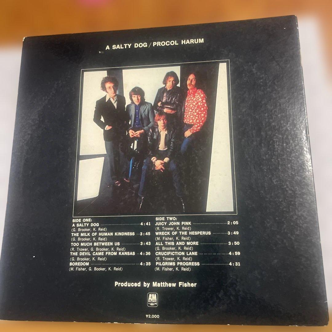 Procol Harum A Salty Dog レコード
