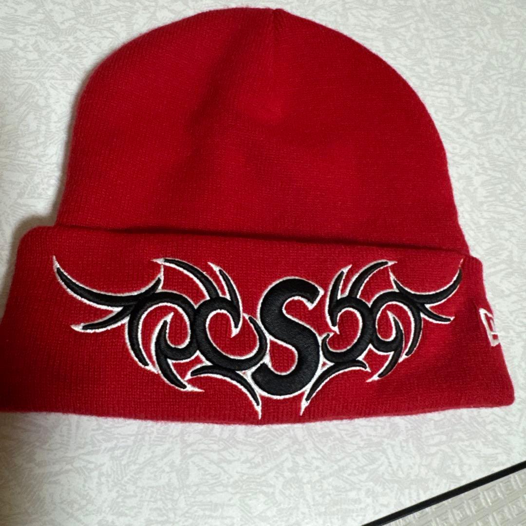 25AW Supreme×New Era Tribal SLogo Beanie