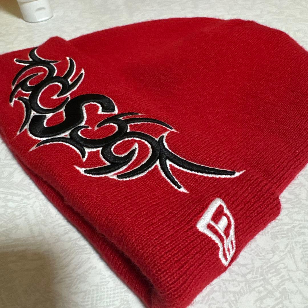 25AW Supreme×New Era Tribal SLogo Beanie