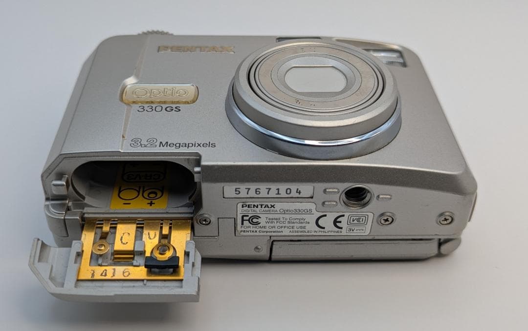 PENTAX Optio 330GS コンパクトデジタルカメラ